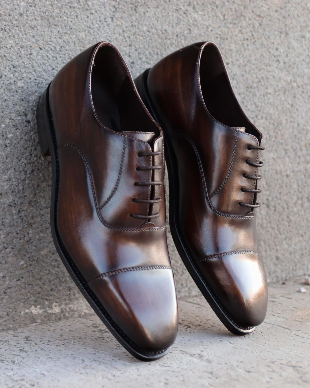 Grantino - Oxford Handmade Leather dress Shoes
