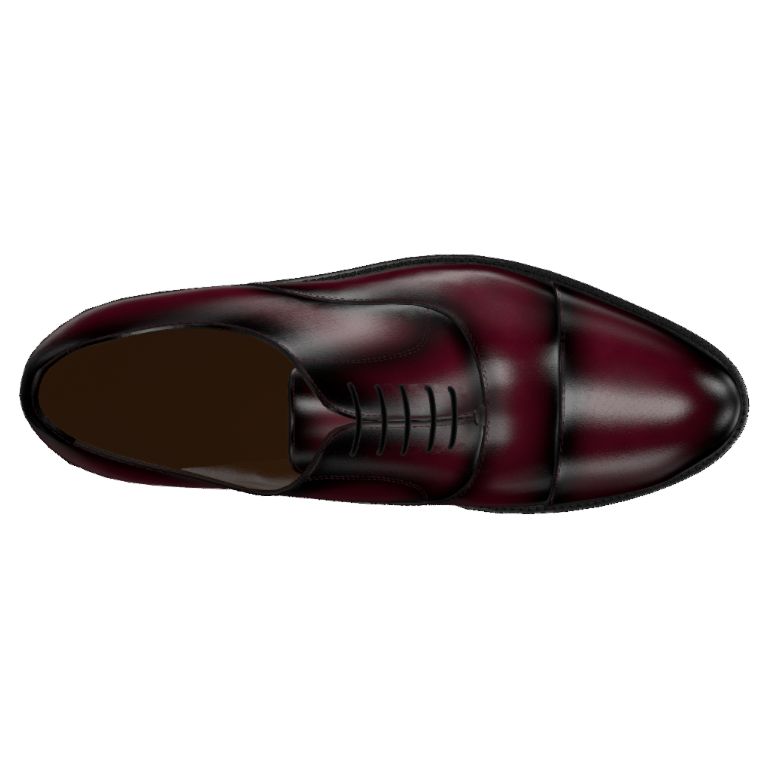 Finezza - Burgundy oxford red bottom shoes for men
