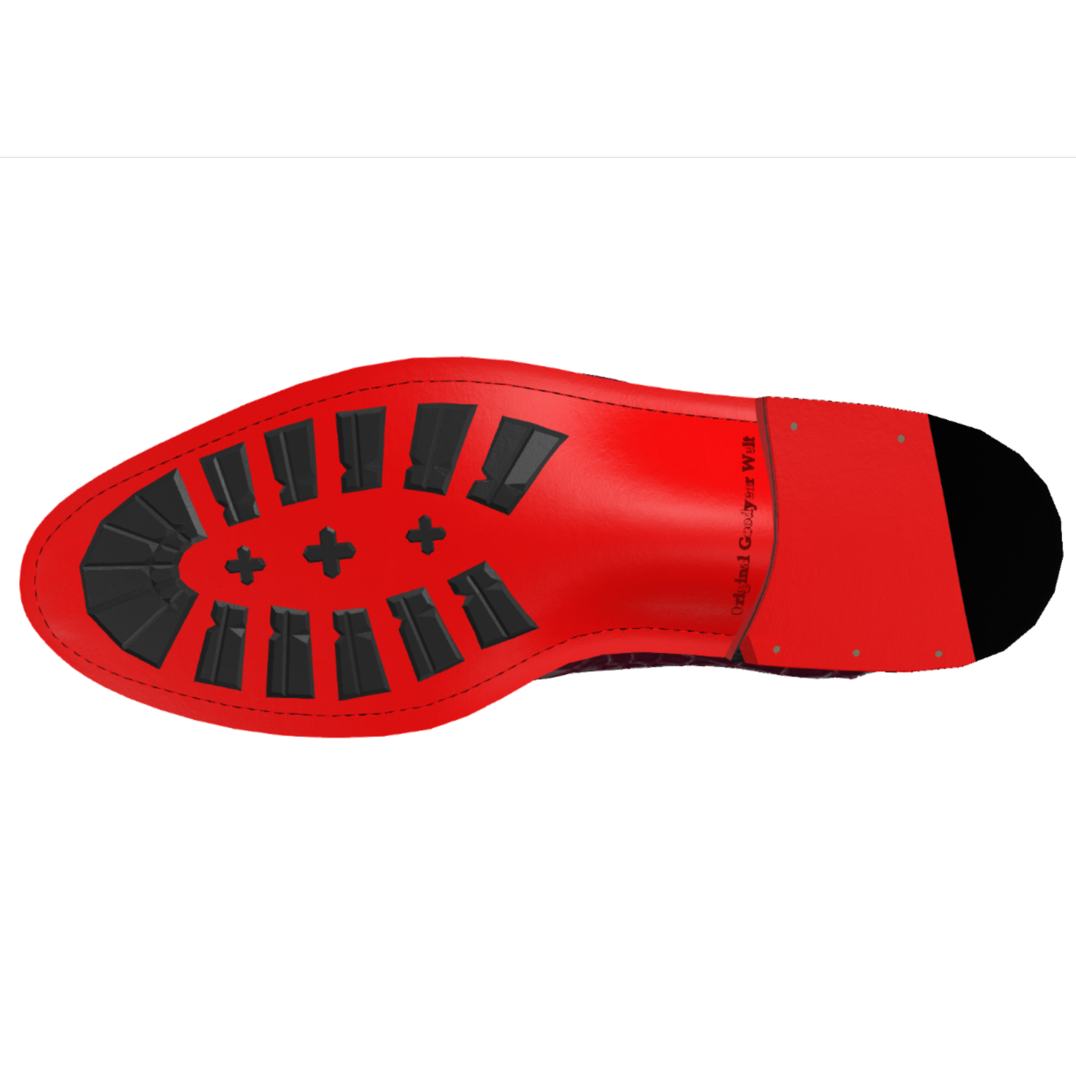 Arconya Real Exotic Crocodile skin red bottom burgundy loafers