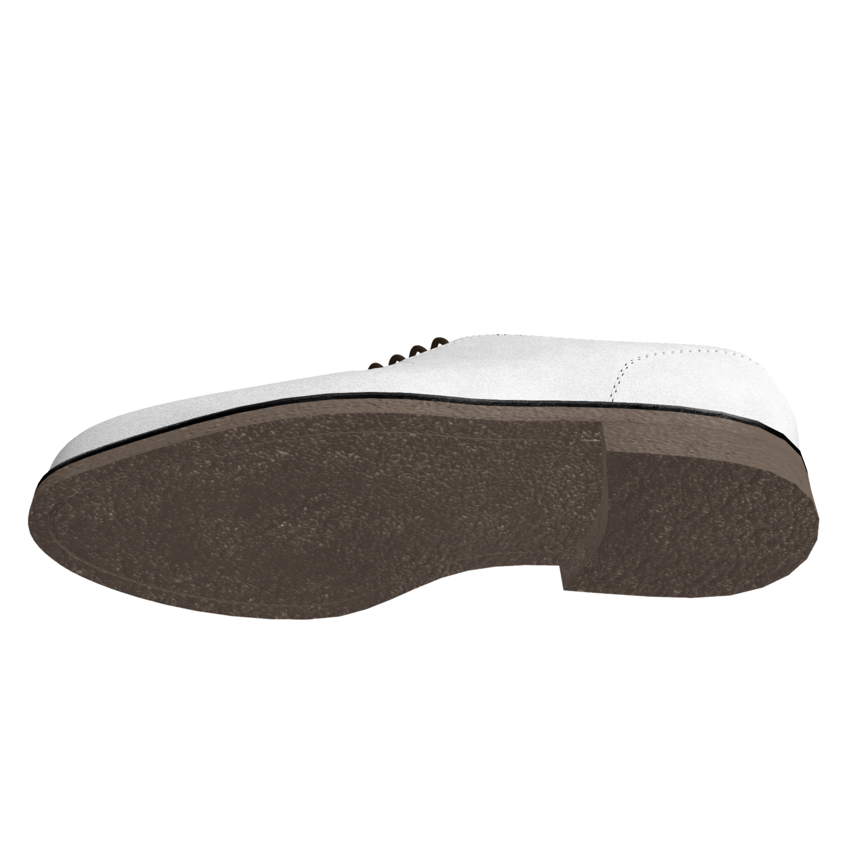 Classic genuine suede leather White buck shoes for men