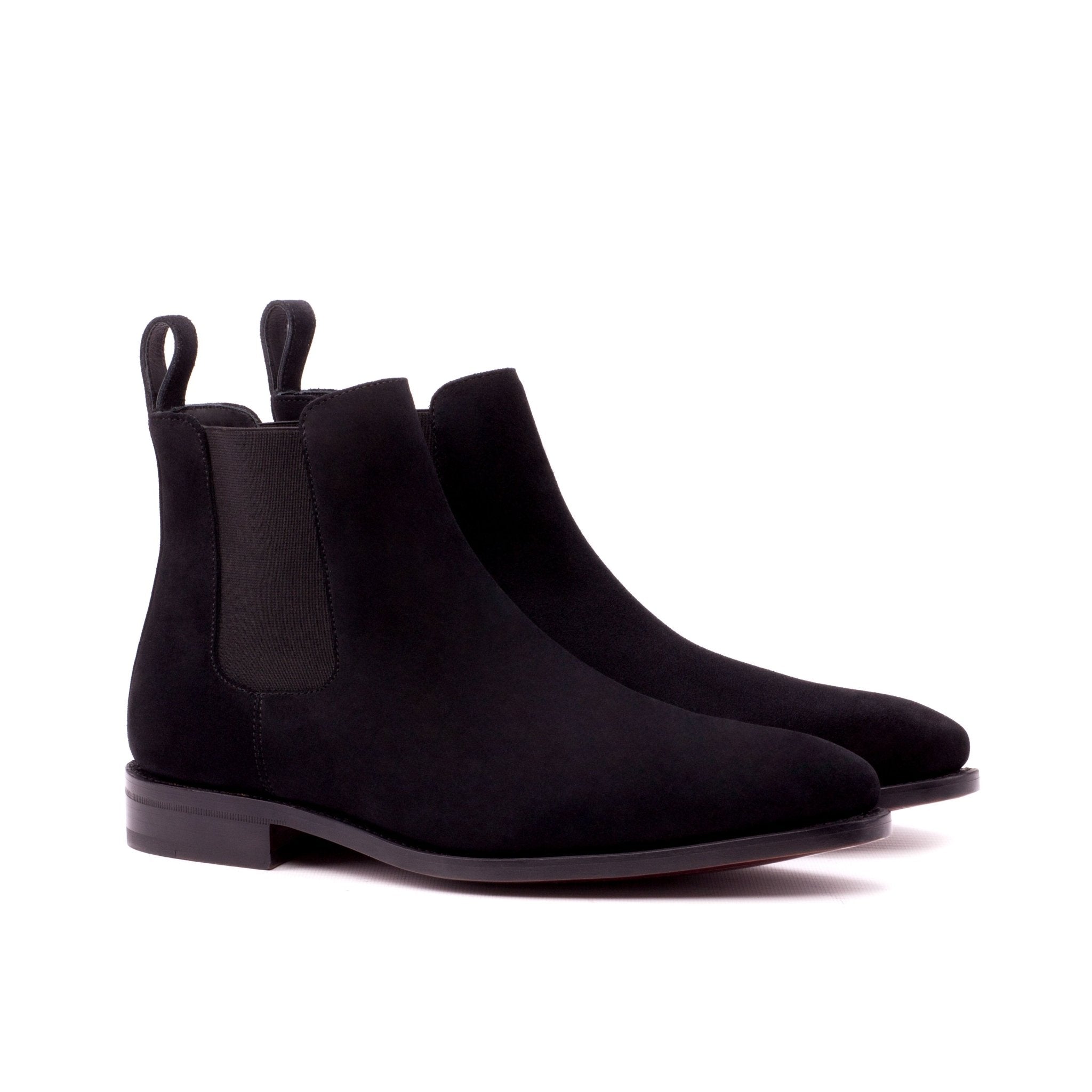 Ventara - Leather Red bottoms chelsea boots for men
