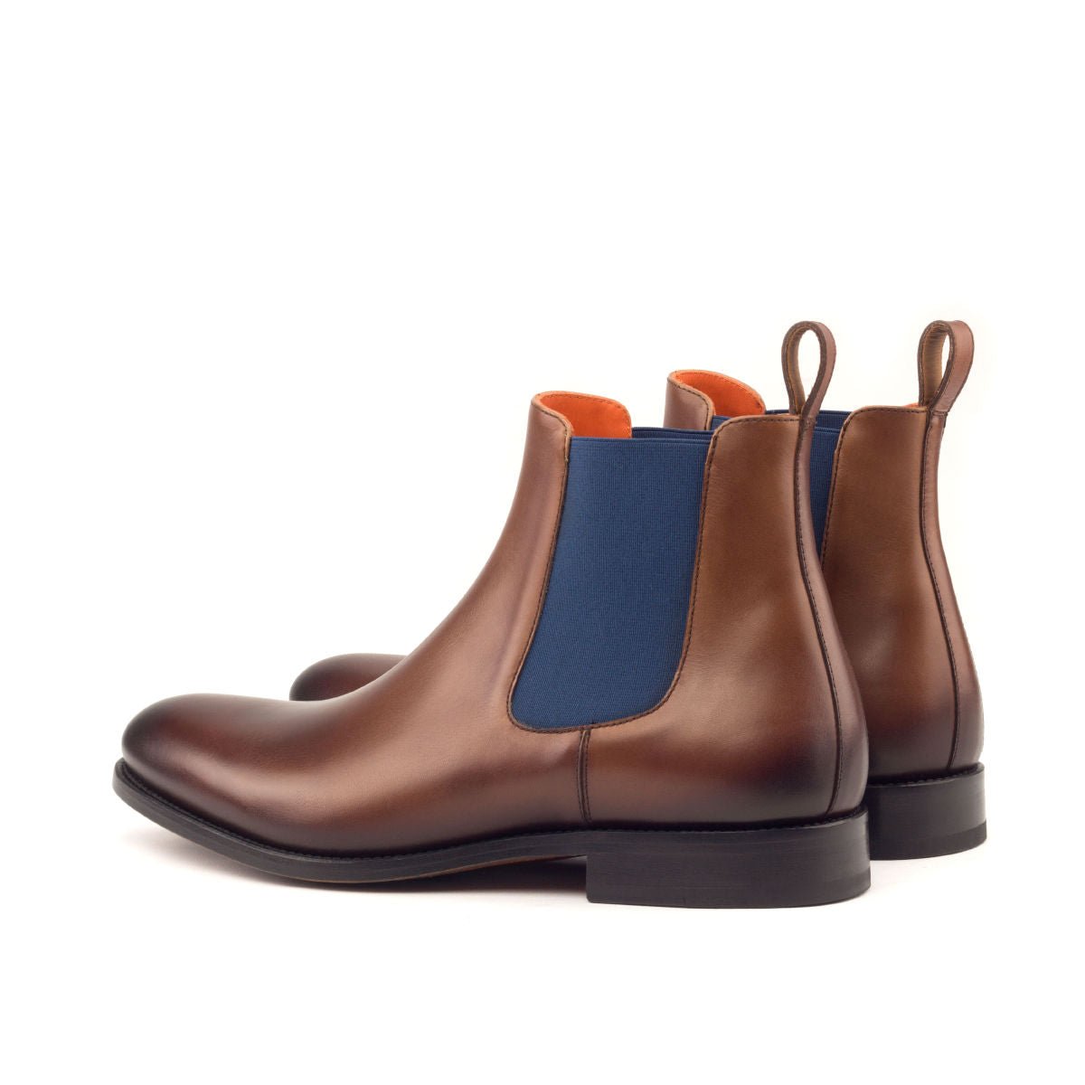 Aurelian - brown leather chelsea boots for men