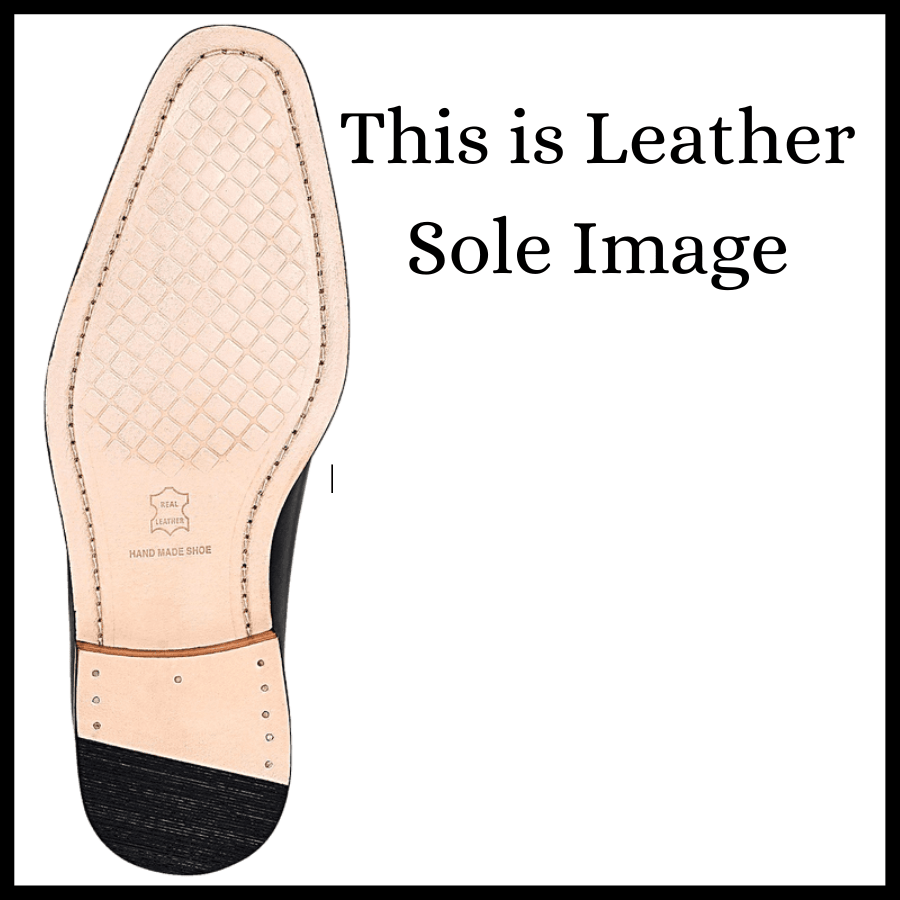 Greyson2 Wholecut Leather Sole Shoes