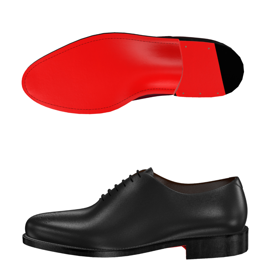 Arconya leather red bottom sole oxford dress shoes
