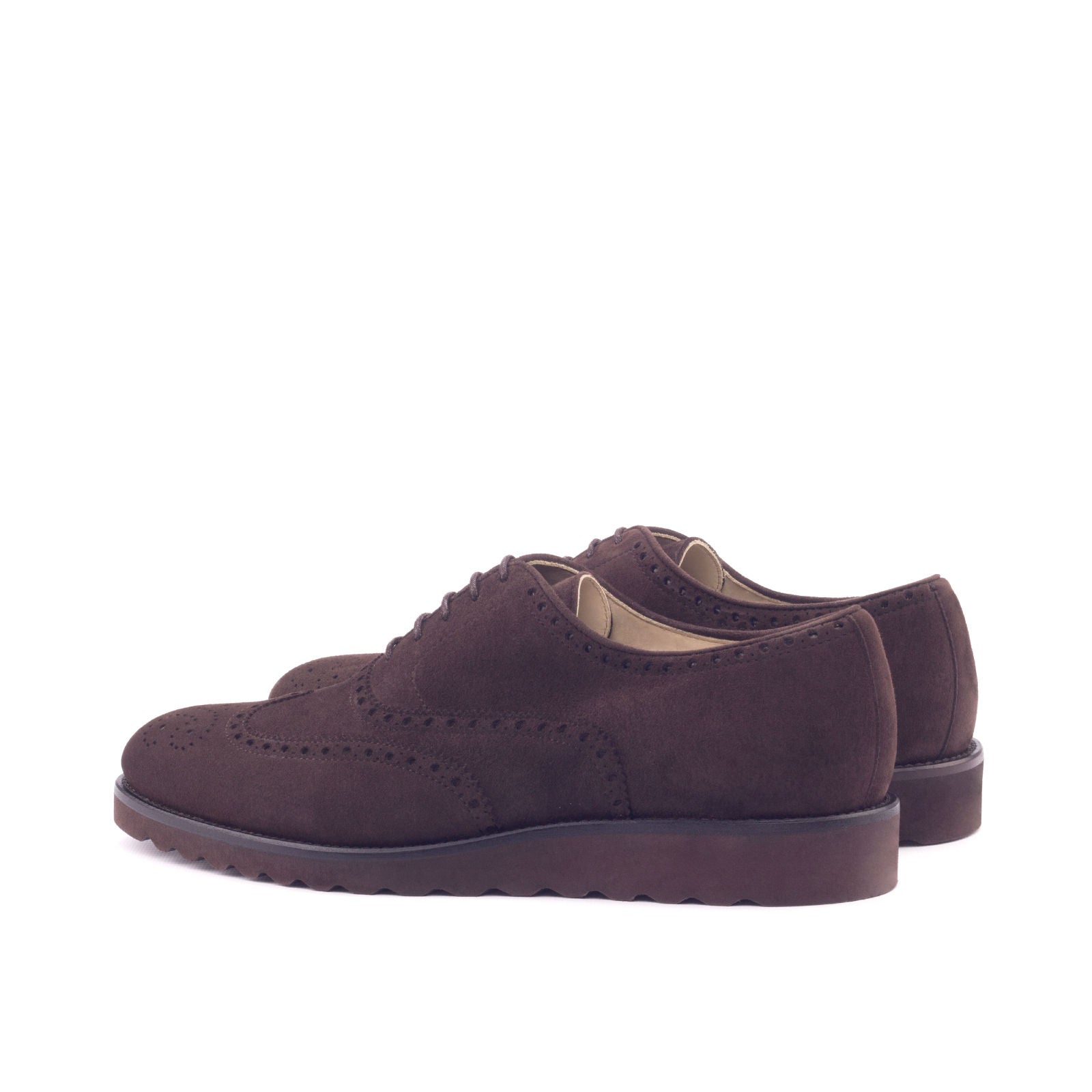 Novestra - suede leather brogue oxford shoes