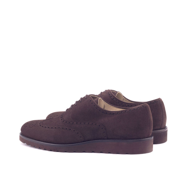 Novestra - suede leather brogue oxford shoes