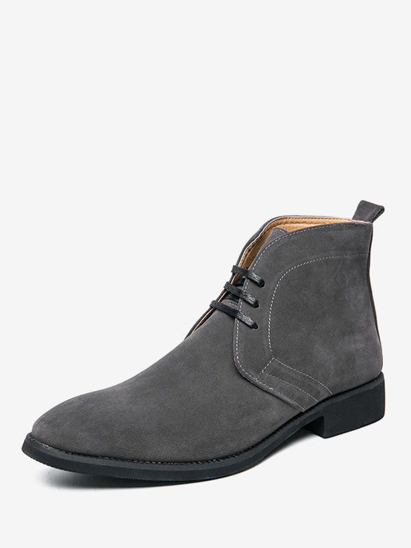 Clairevo - leather chukka boots for men