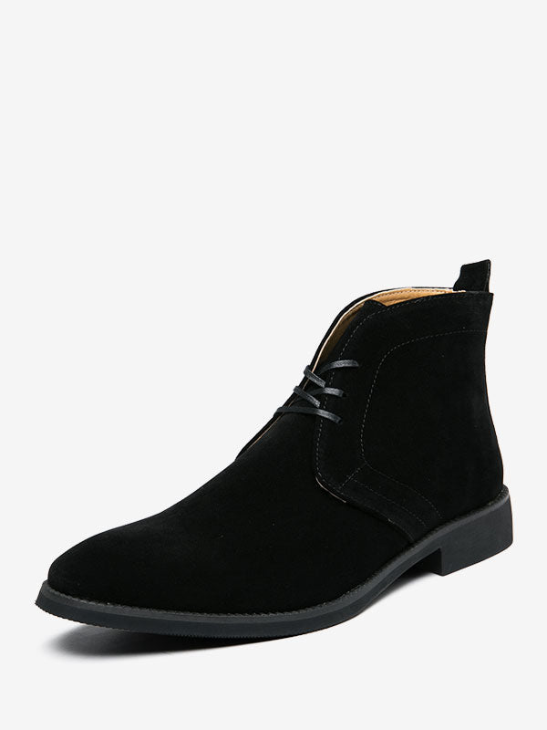 Clairevo - leather chukka boots for men