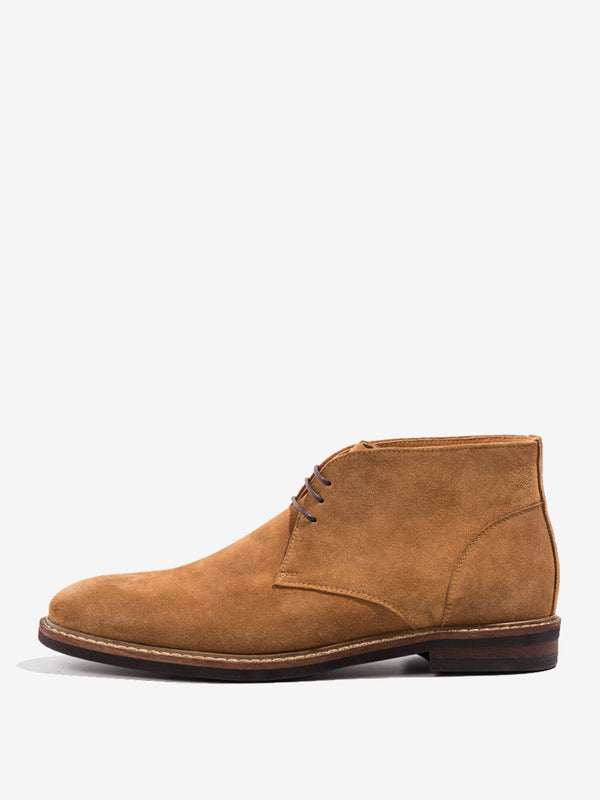 Floressa - brown leather chukka boots for men