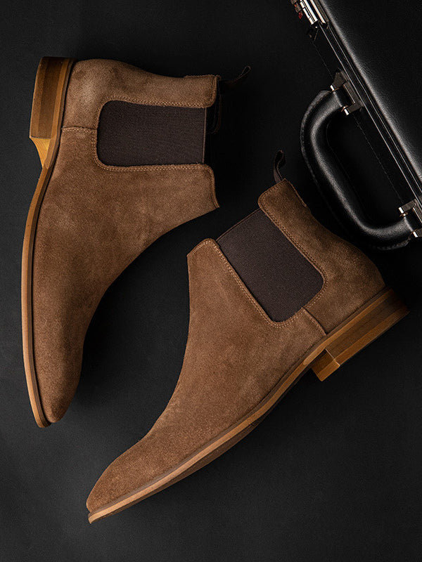 Vivenza - leather chelsea boots for men