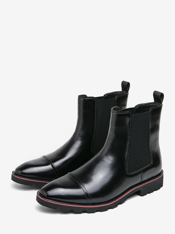 Lyrino - leather chelsea boots for men