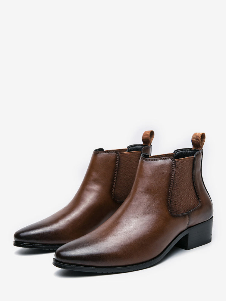 Raveira - leather chelsea boots for men