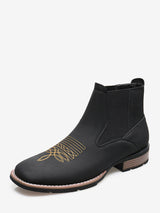 Lyrario - leather chelsea boots for men