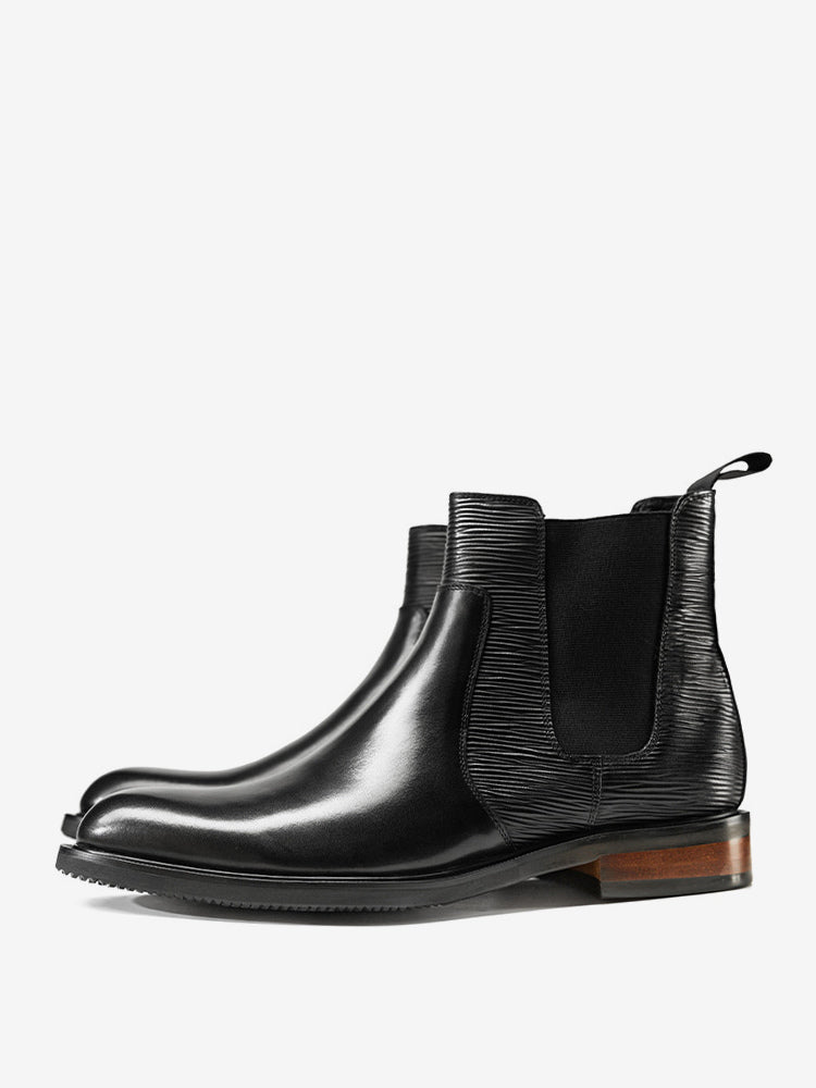 Clairetta - leather chelsea boots for men