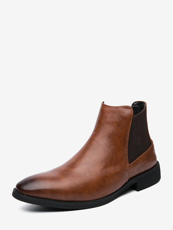 Rosavia - leather chelsea boots for men