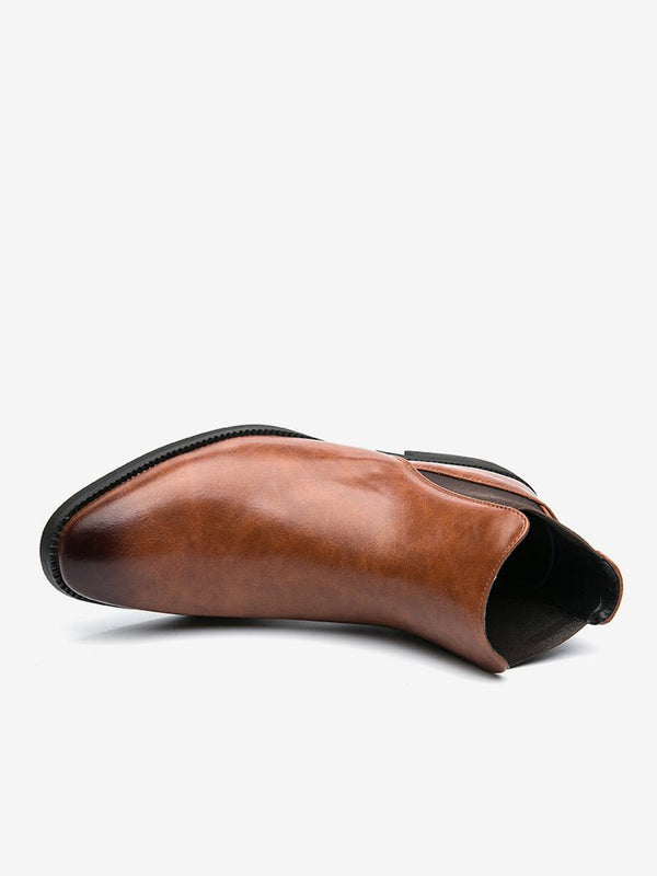 Rosavia - leather chelsea boots for men