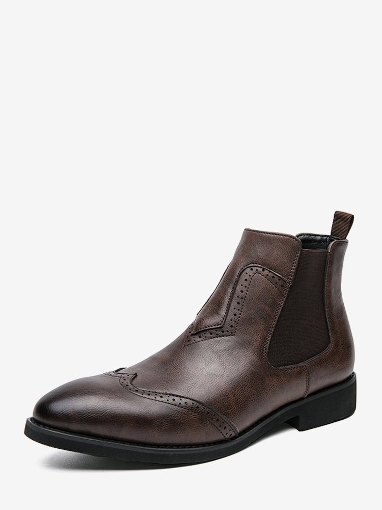Ventoria - leather chelsea boots for men