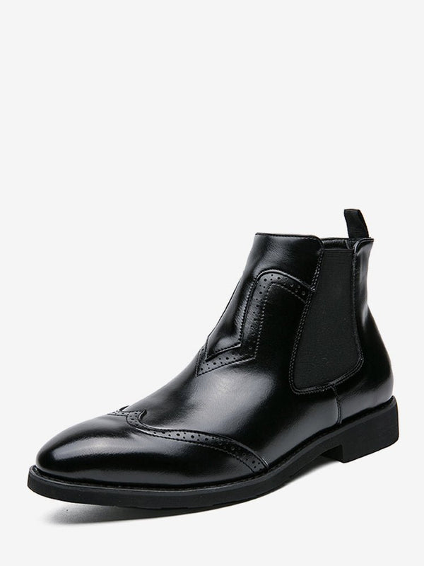 Ventoria - leather chelsea boots for men