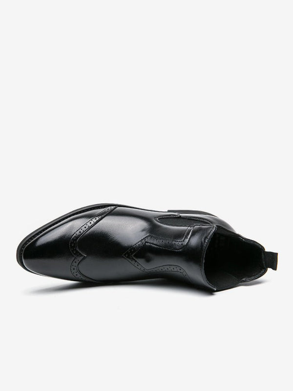 Ventoria - leather chelsea boots for men