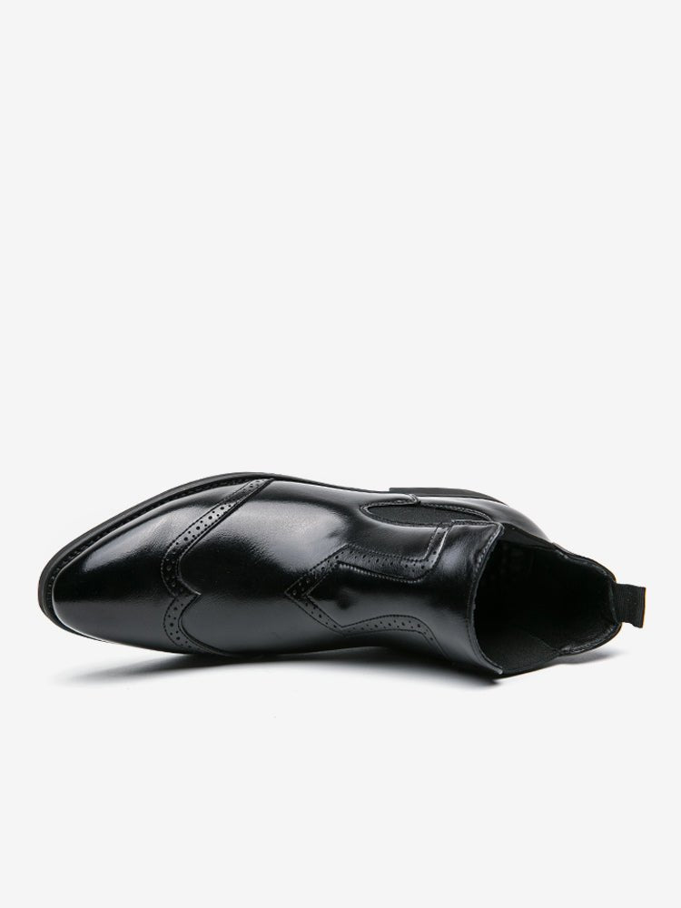 Ventoria - leather chelsea boots for men