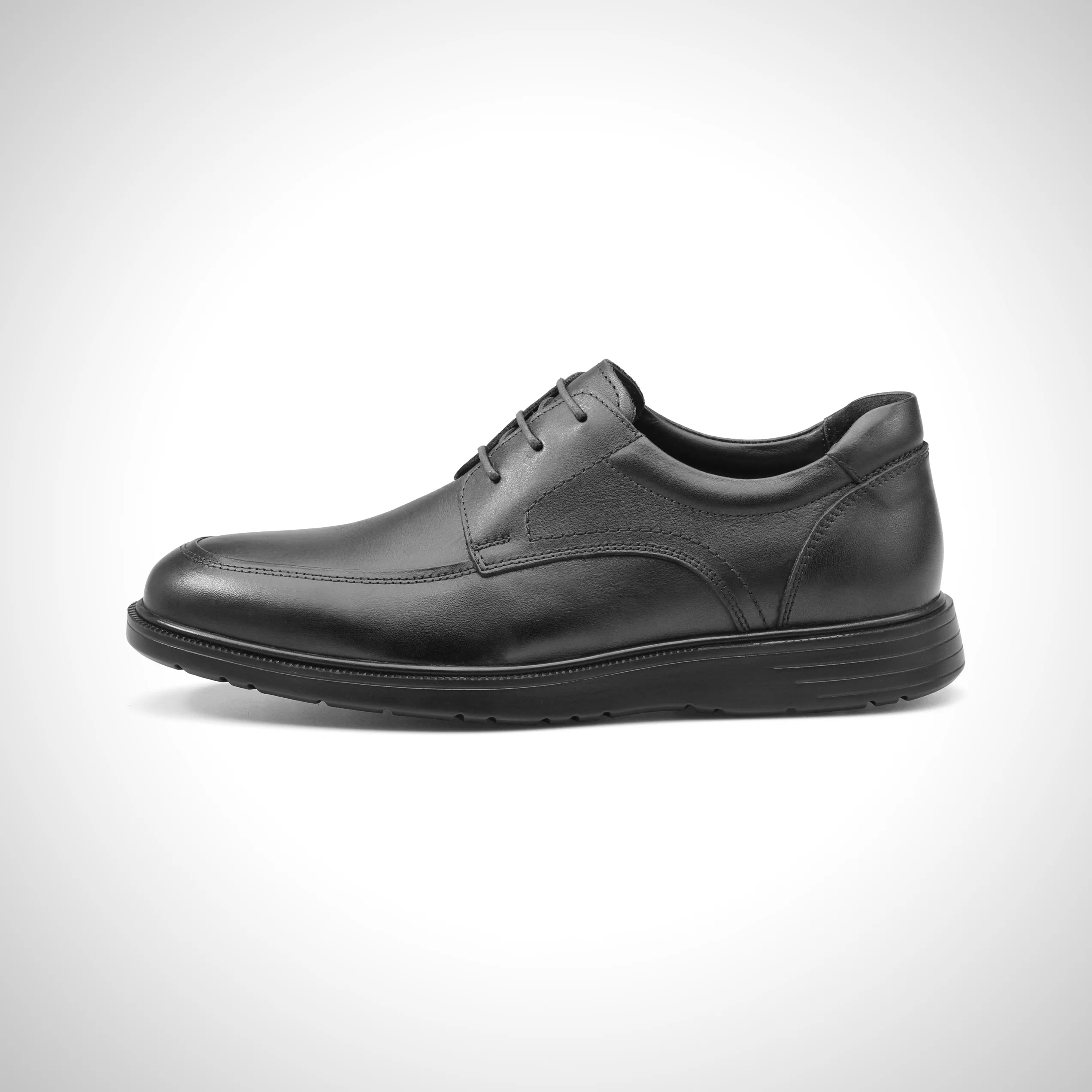 Comoda - Leather derby dress shoes with Jell Comfort insole