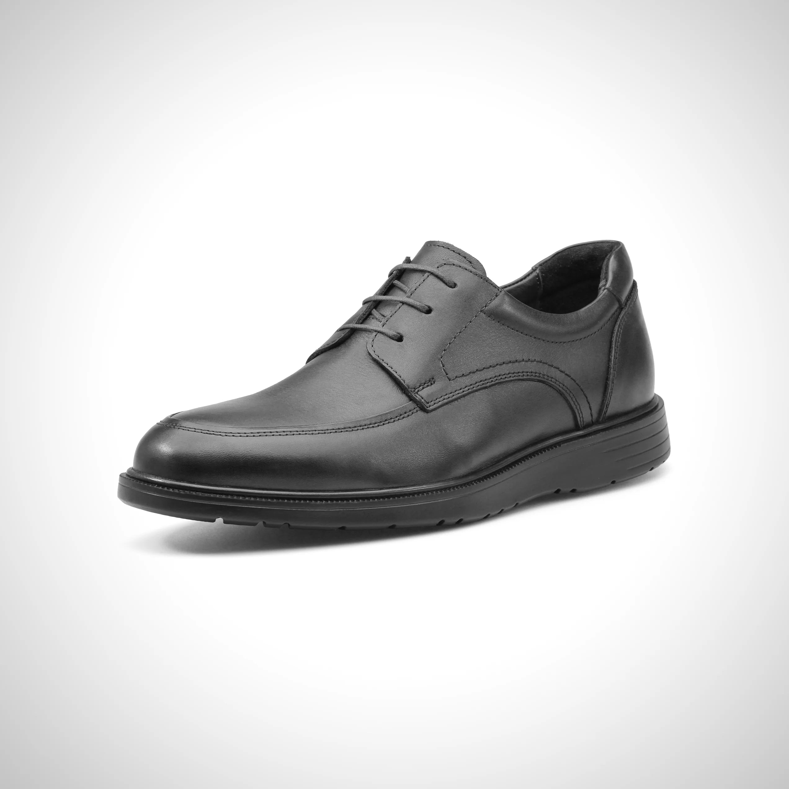 Comoda - Leather derby dress shoes with Jell Comfort insole