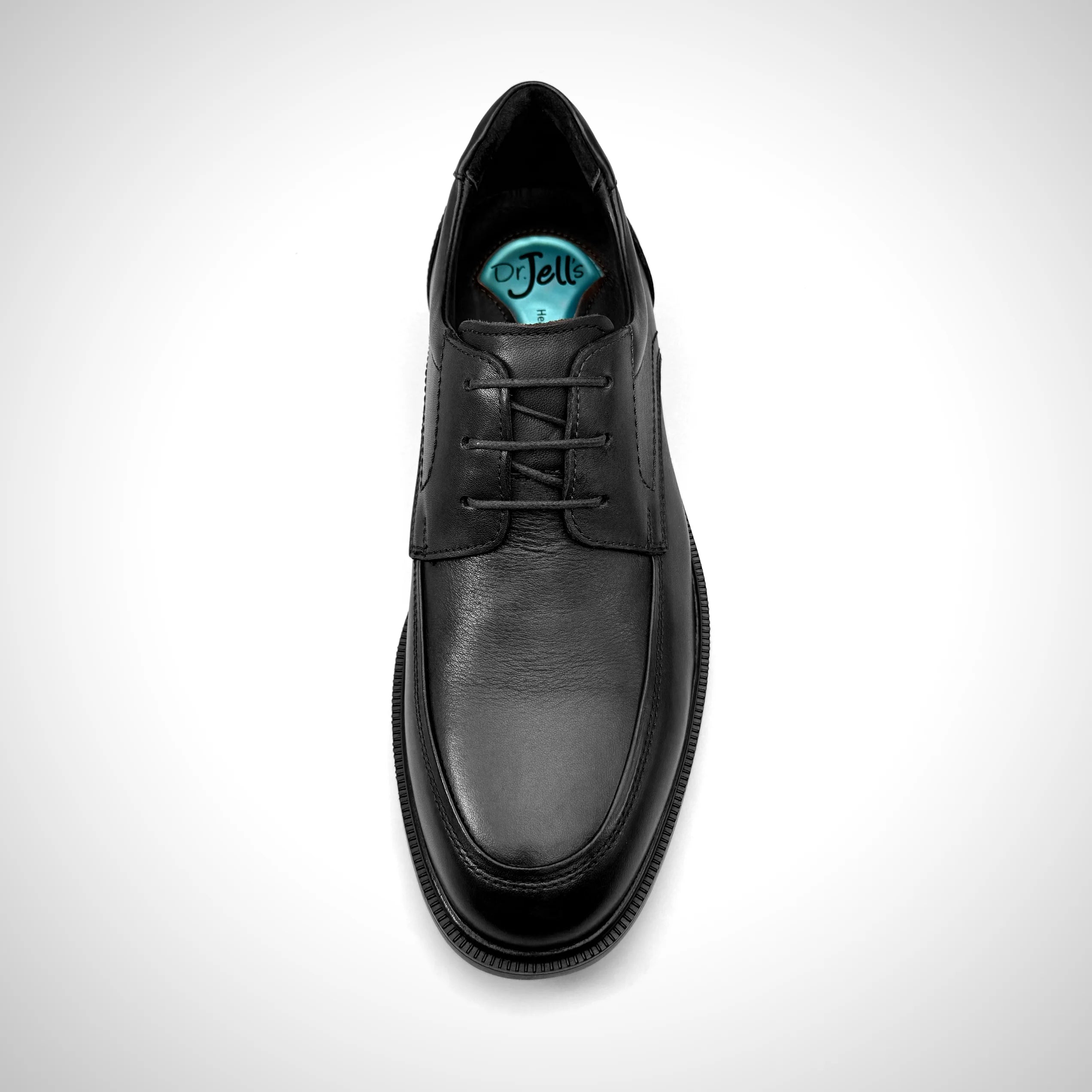 Comoda - Leather derby dress shoes with Jell Comfort insole