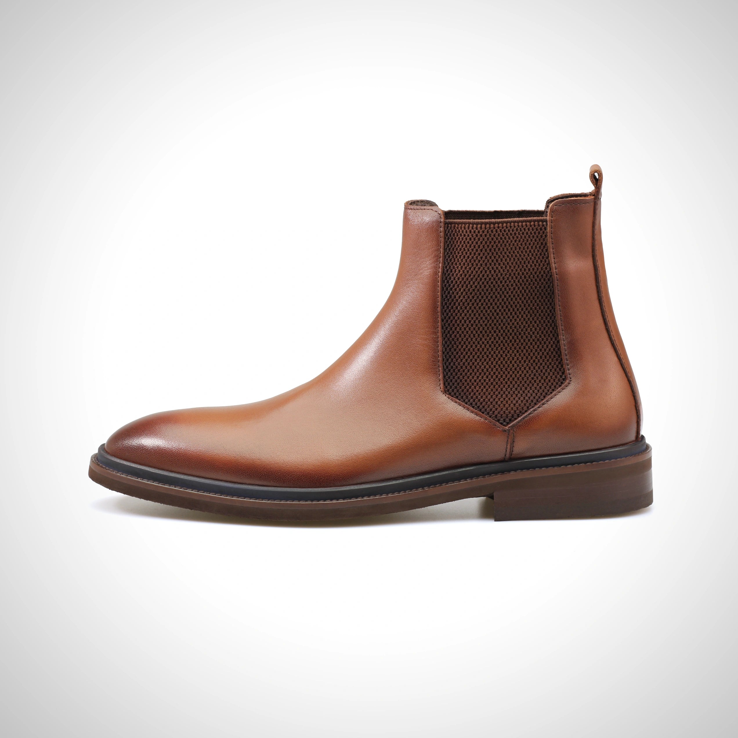 zoria - Classic Chelsea leather boots for men