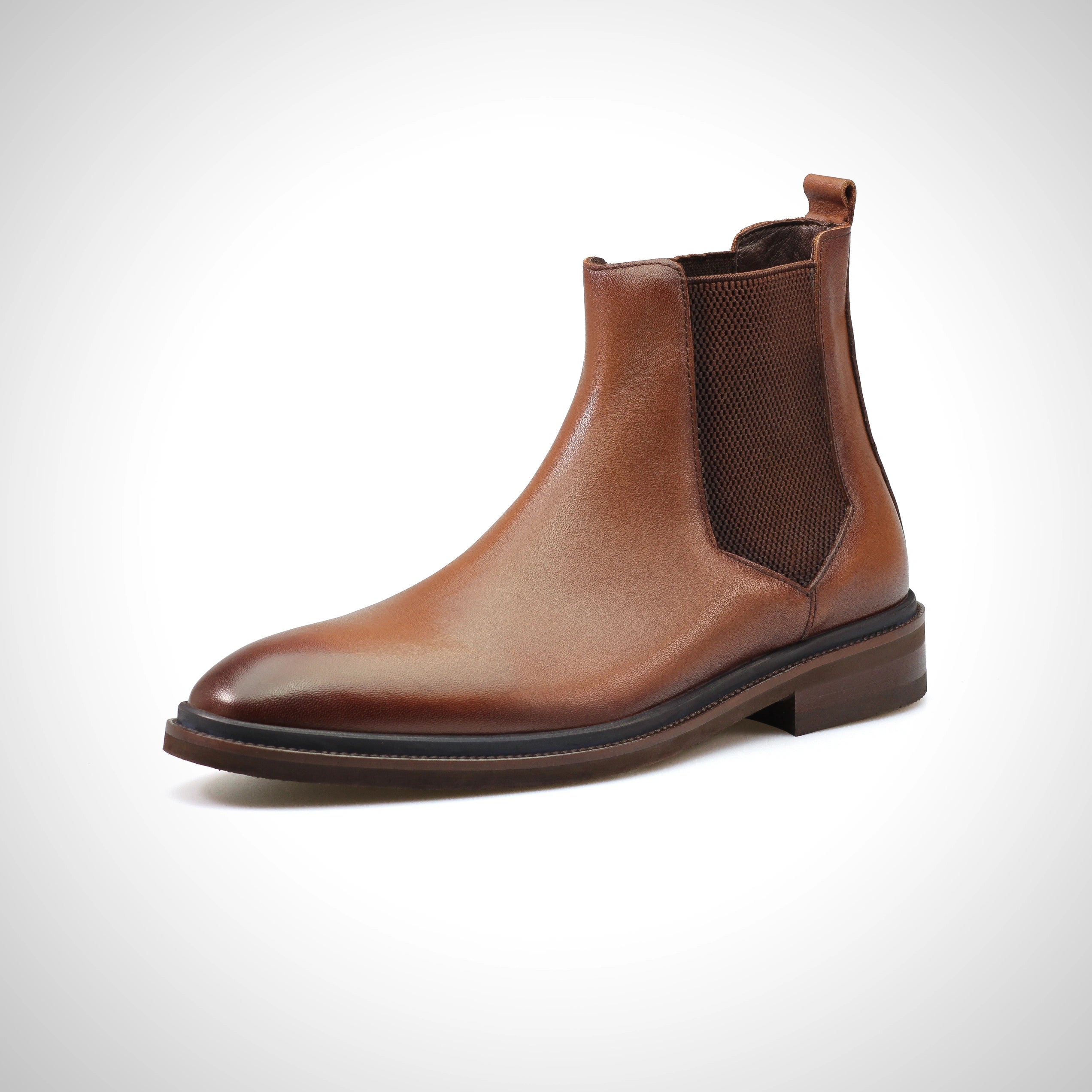 zoria - Classic Chelsea leather boots for men