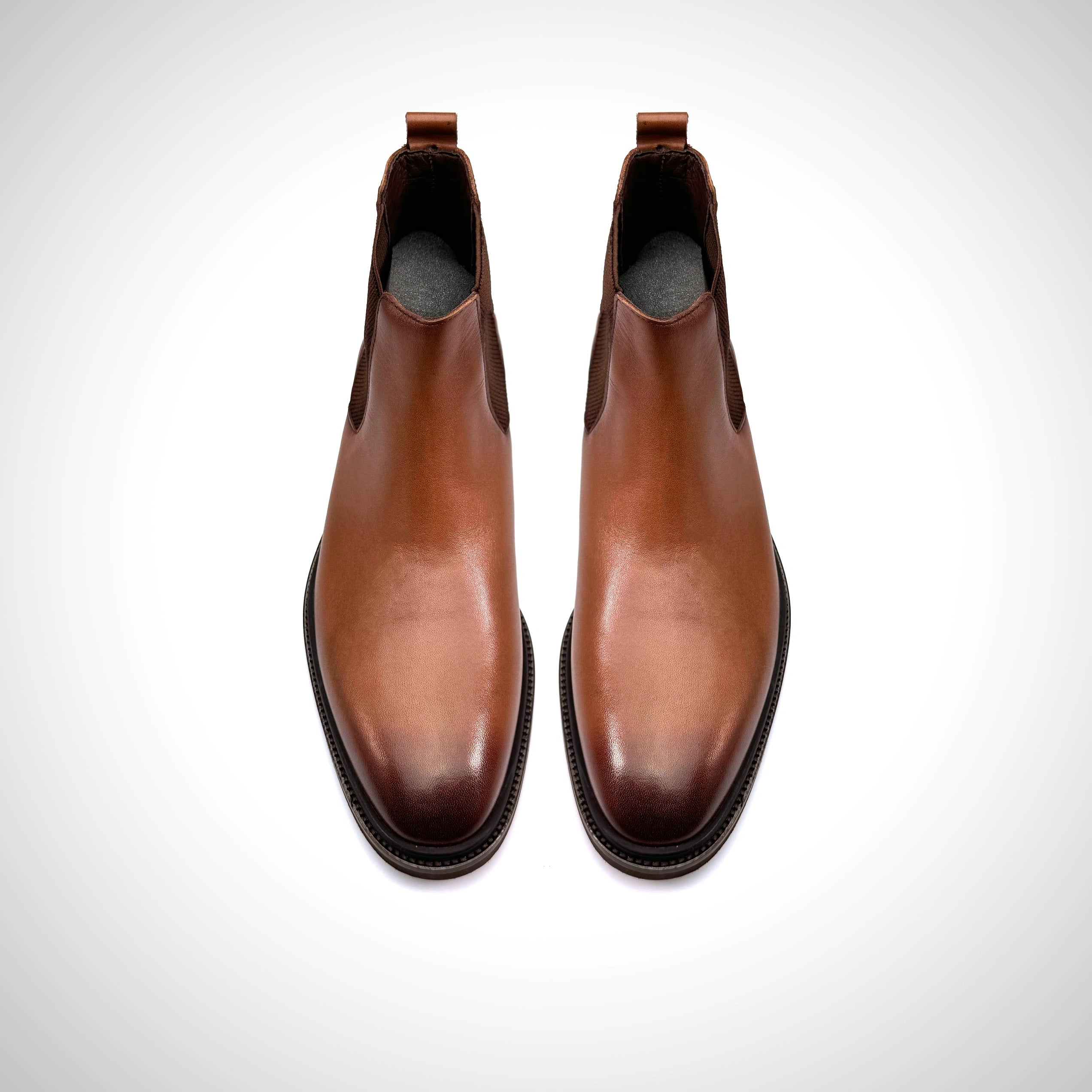 zoria - Classic Chelsea leather boots for men