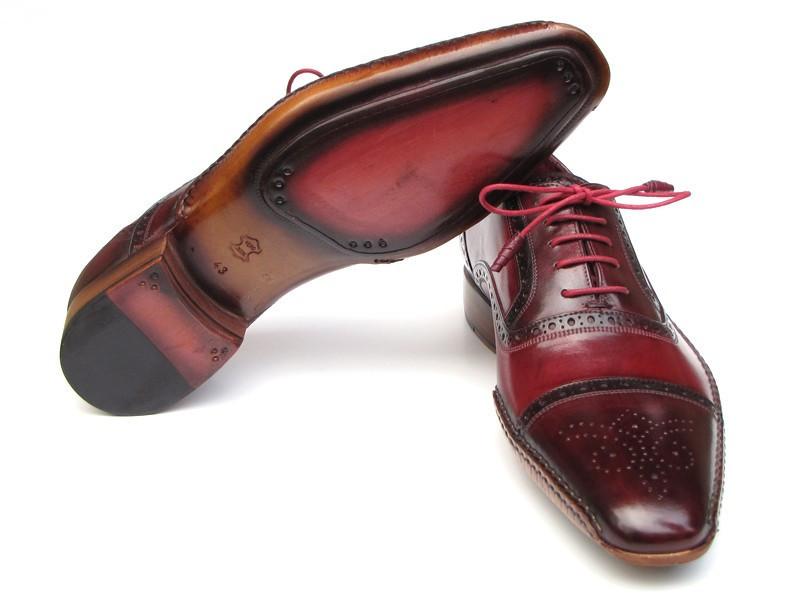 Il Rosso 2 - Men's Side Handsewn Captoe red bottom sole Oxfords