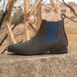 Fioravia - leather chelsea boots for men