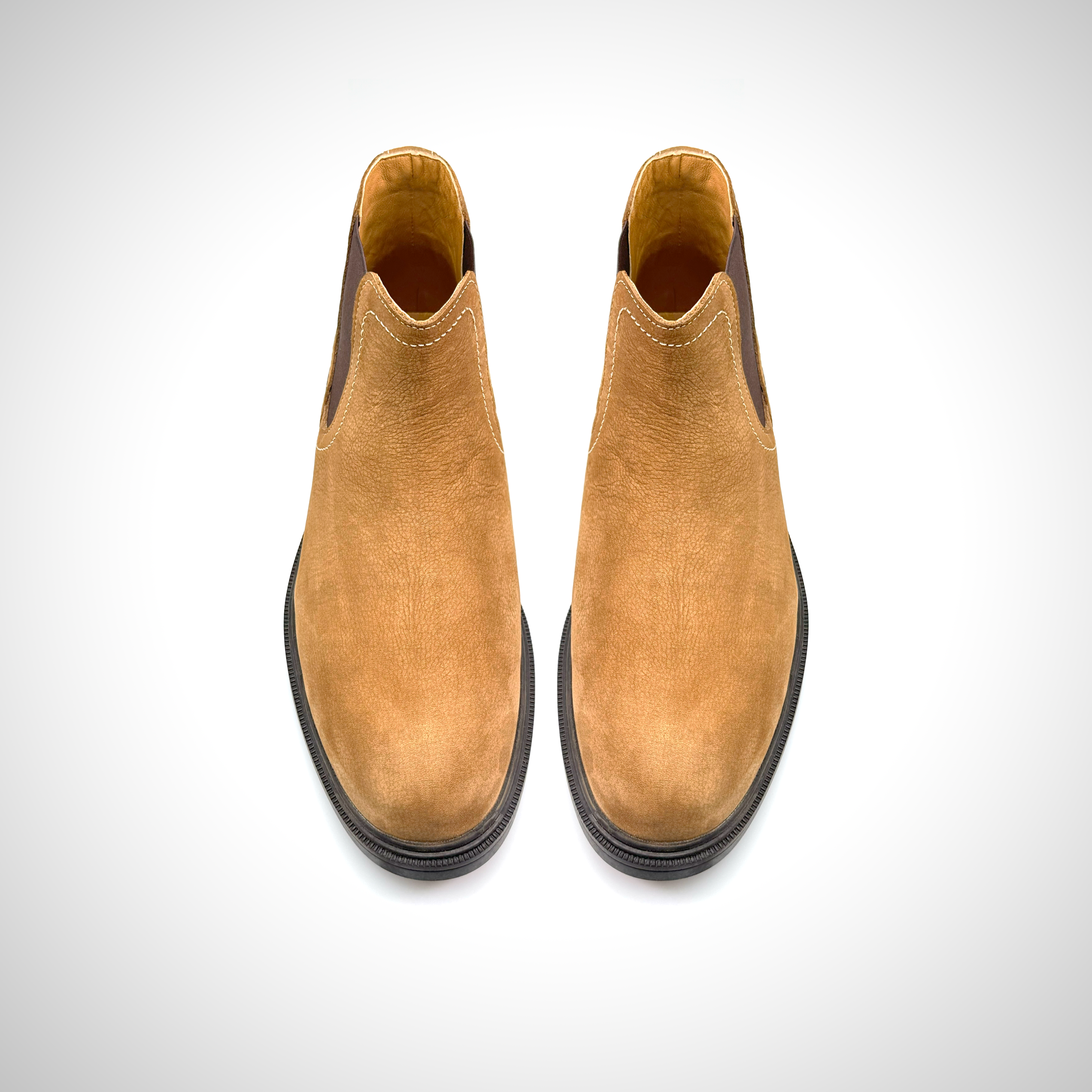 Oro - Chelsea suede leather boots for men