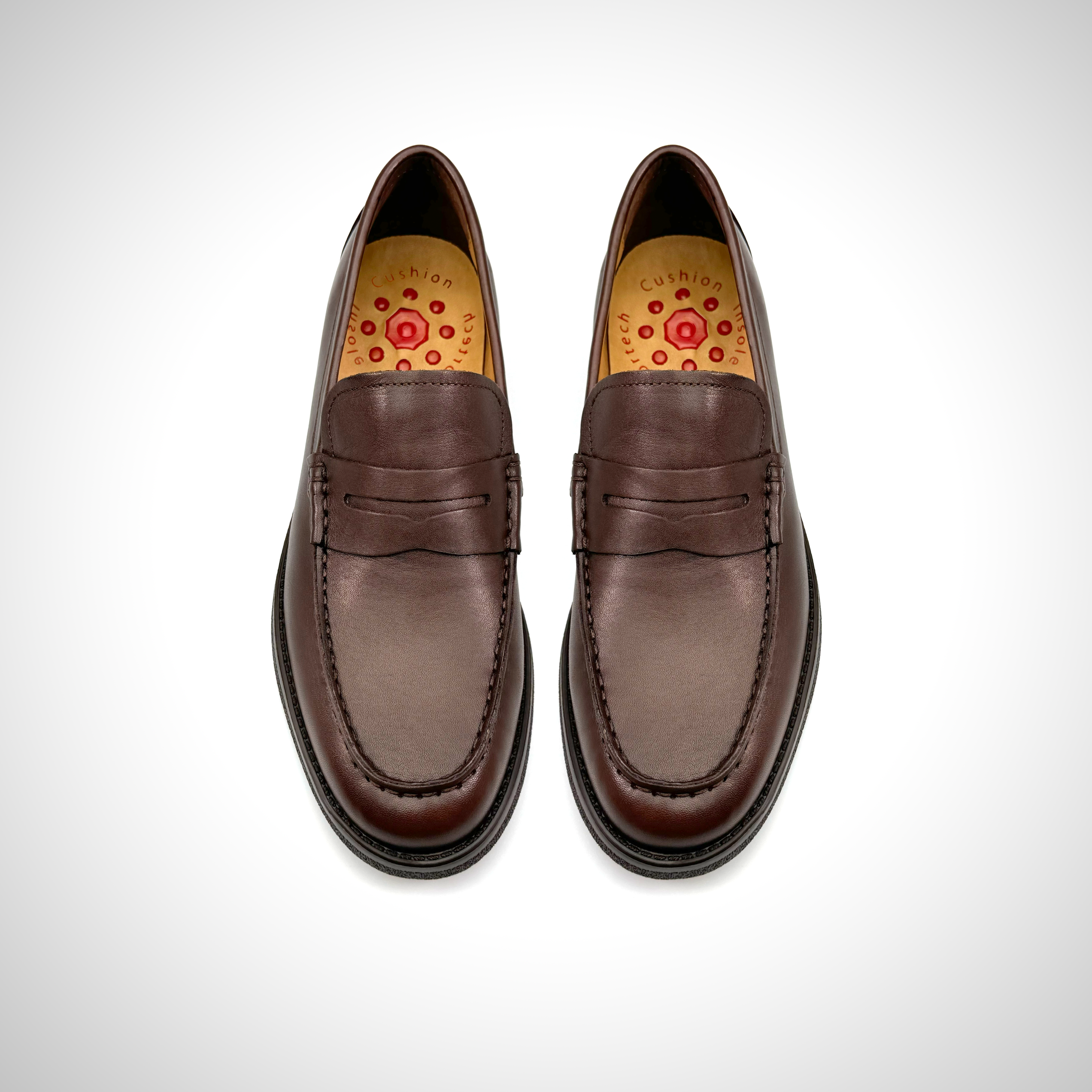 Rendall2 - Leather penny loafers for men