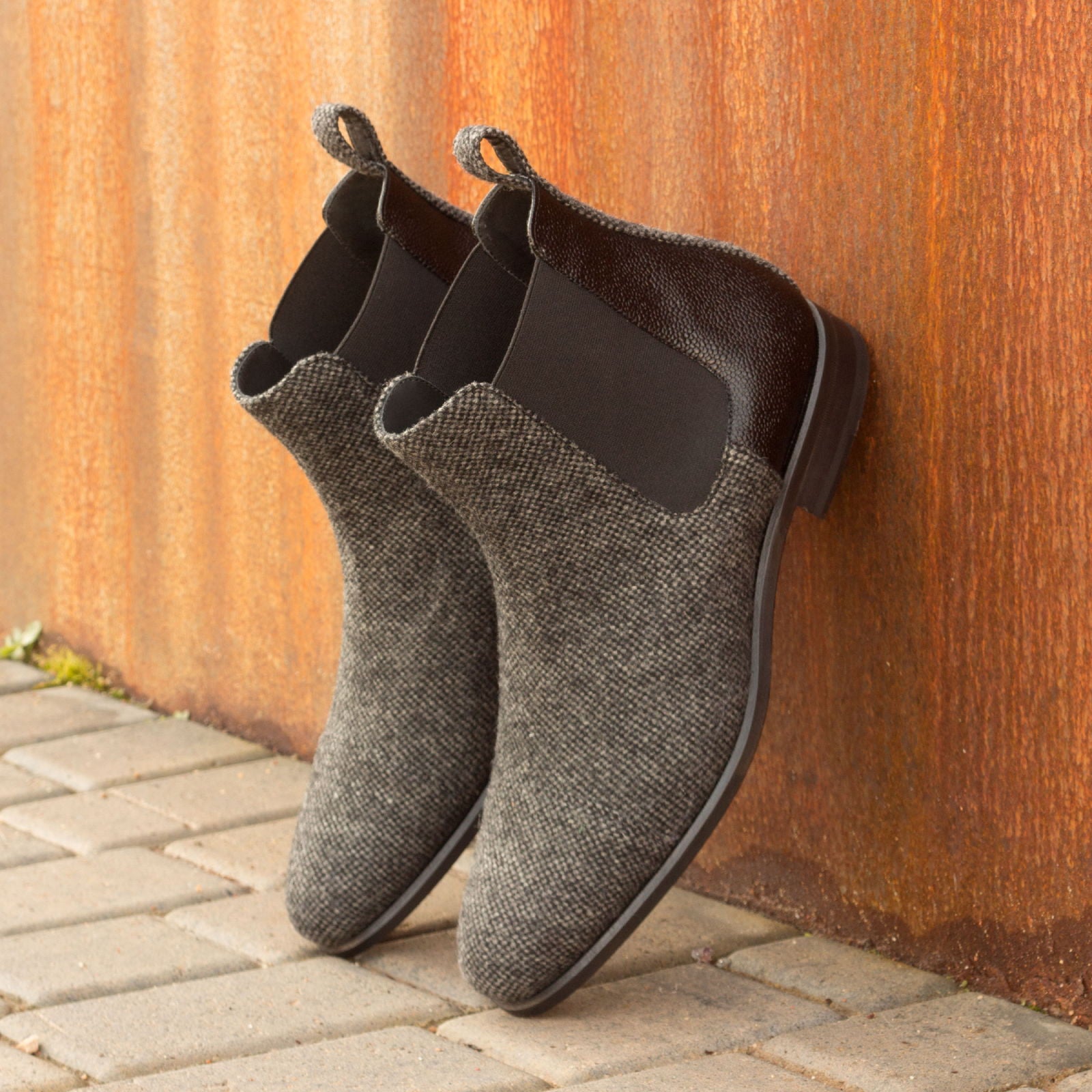 Breziosa - leather chelsea boots for men