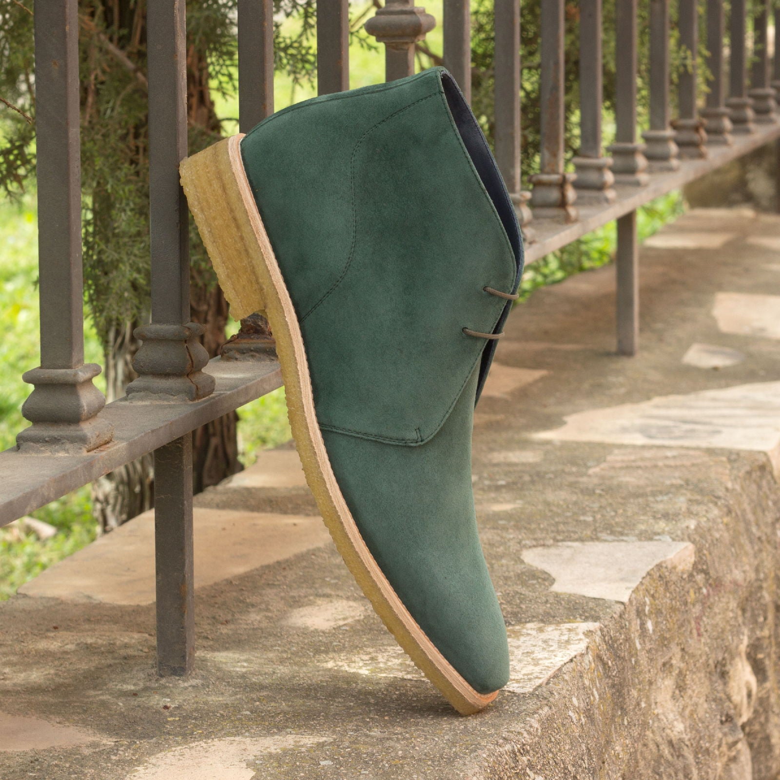 Rocaille - Suede leather chukka boots