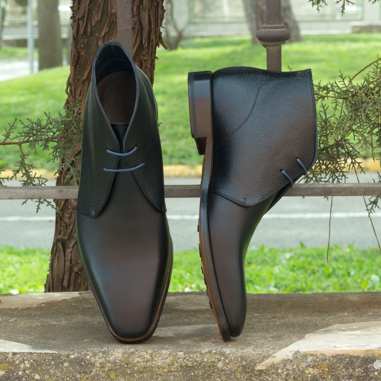 Riviessa - leather chukka boots