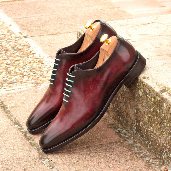 PDR1 - Patina Denim Special red bottoms oxford dress shoes