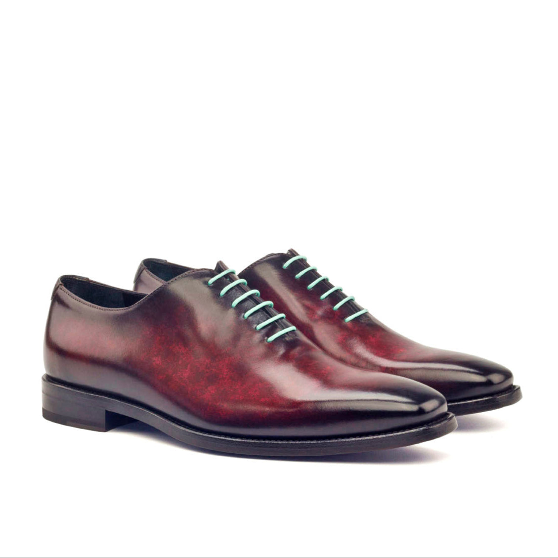 PDR - Patina Denim Special red bottom sole oxford dress shoes