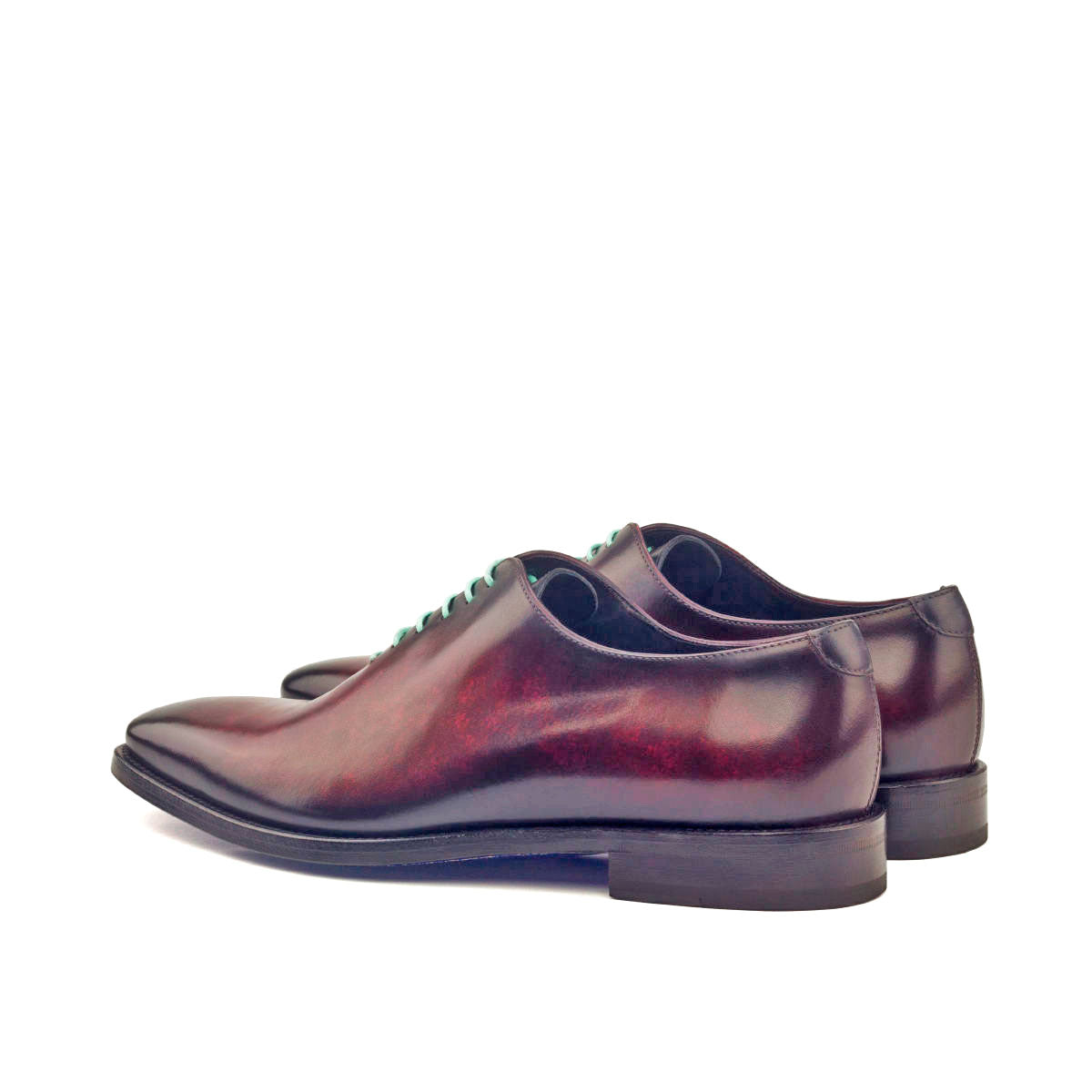 PDR - Patina Denim Special red bottom sole oxford dress shoes