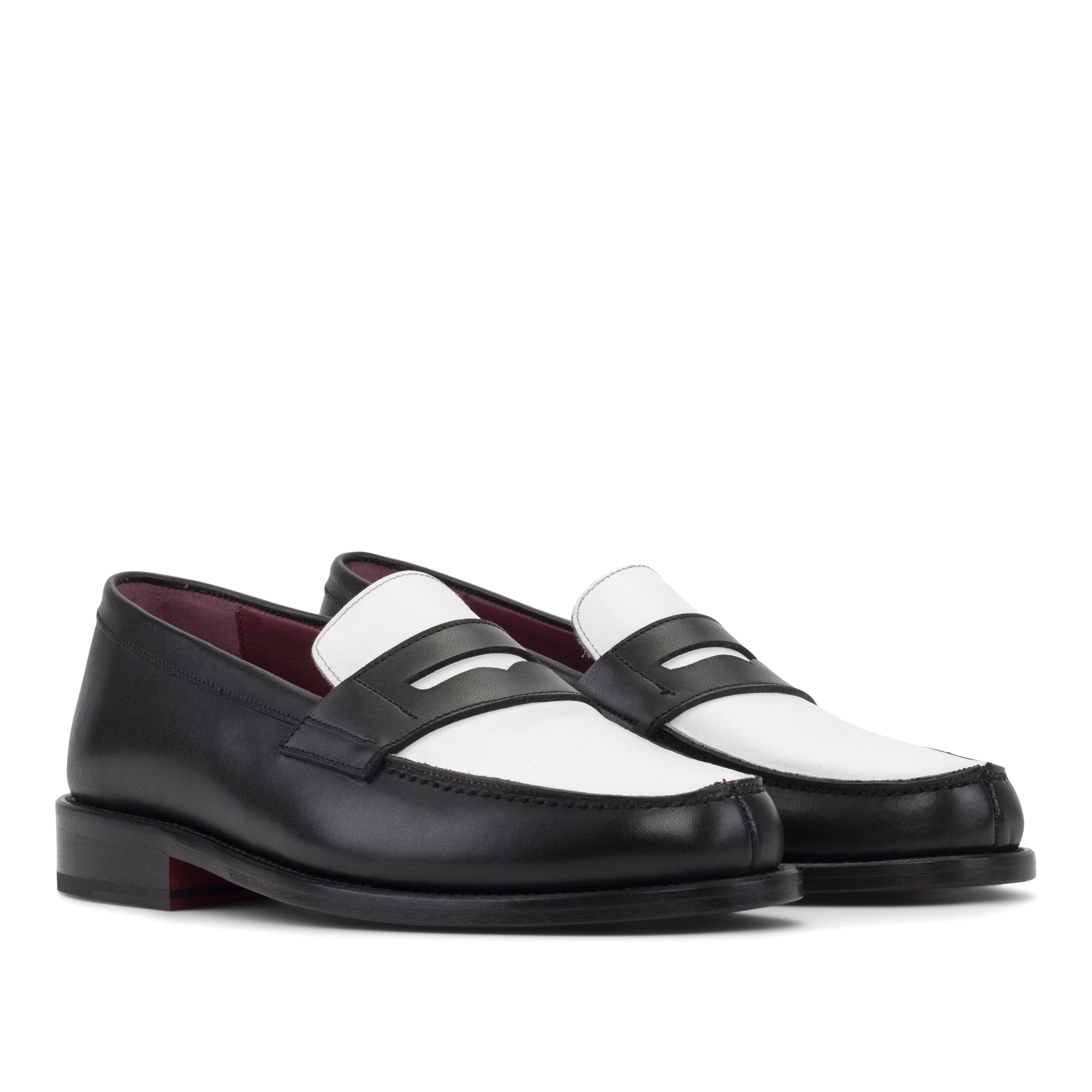 Ventisca - leather penny loafers