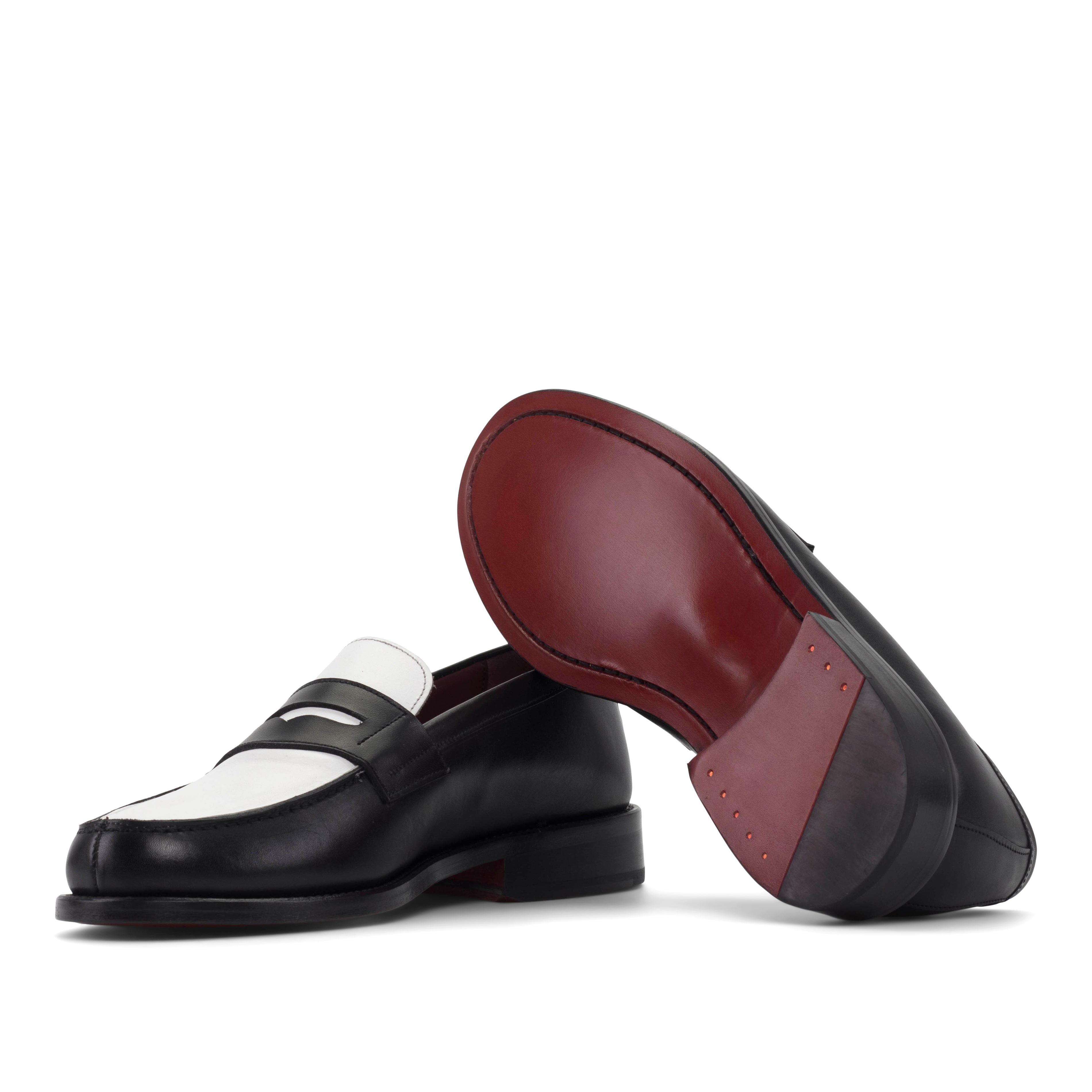 Ventisca - leather penny loafers