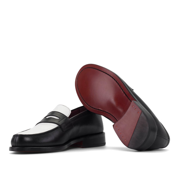 Ventisca - leather penny loafers