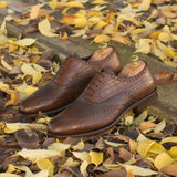 Primaverae - leather brogue oxford  shoes