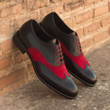 Harmonia - leather brogue oxford shoes - Two tone
