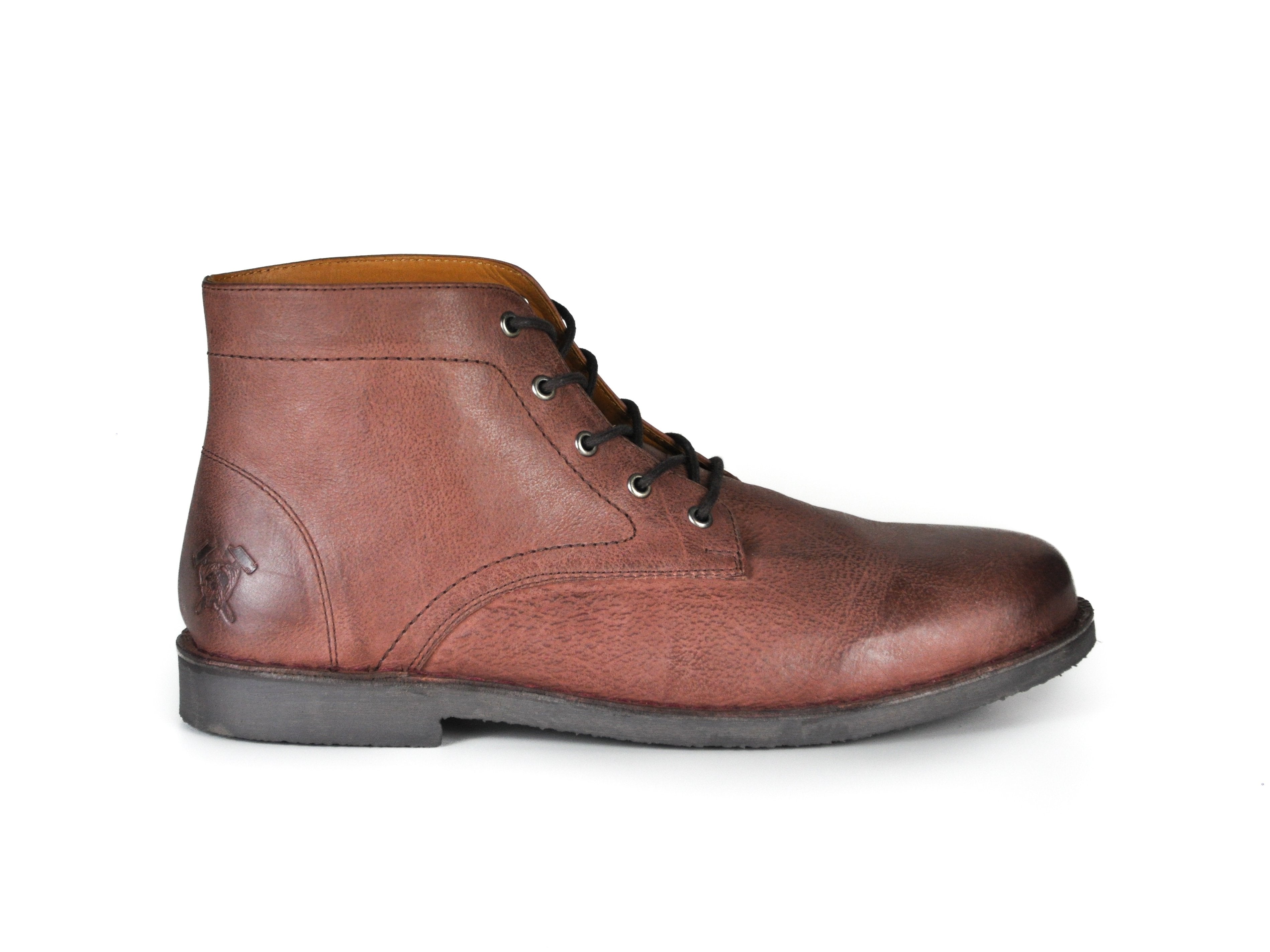 The Grover | Oxblood Leather Men's Boots