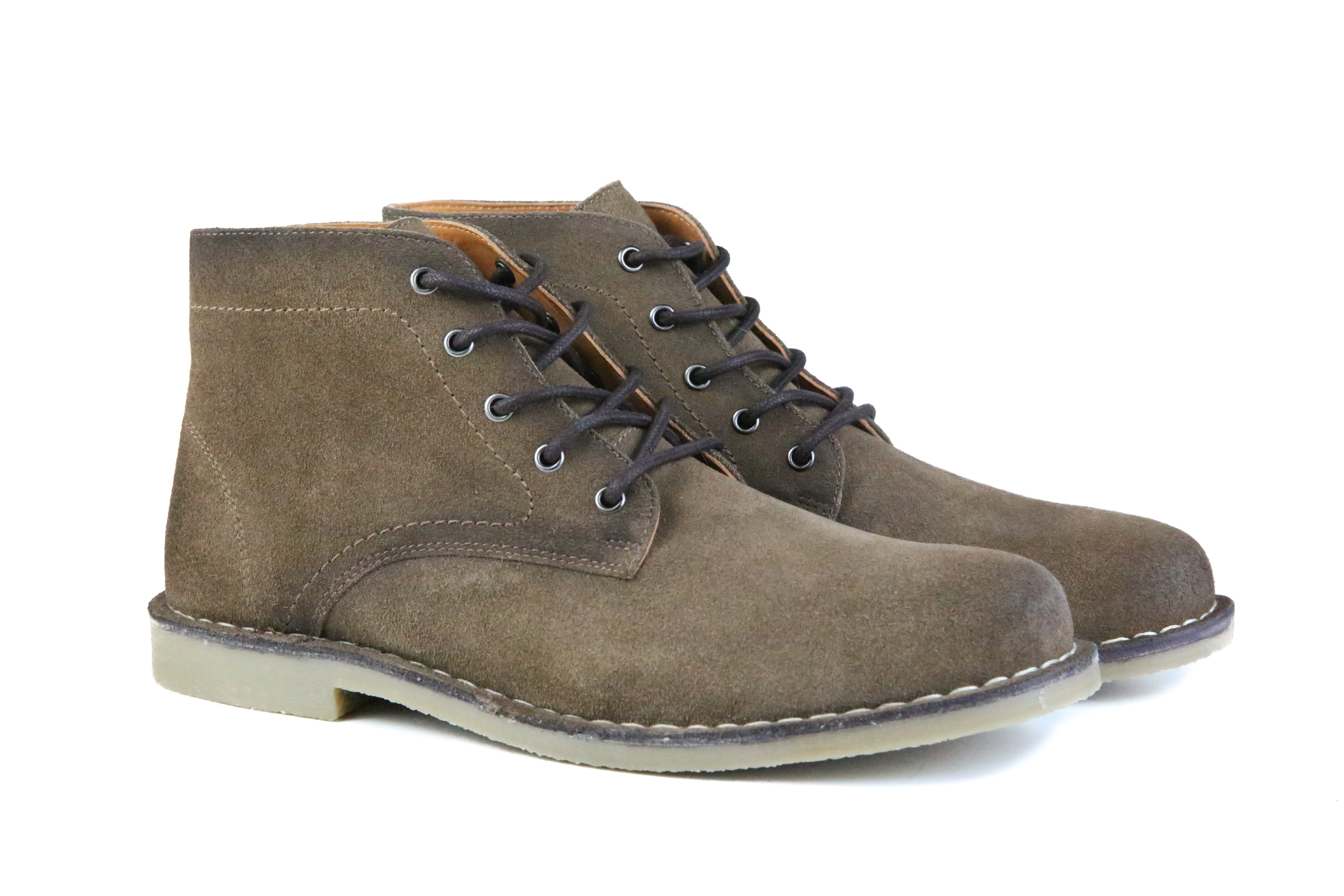 The Grover | Burnished Tobacco Suede Men's Boots