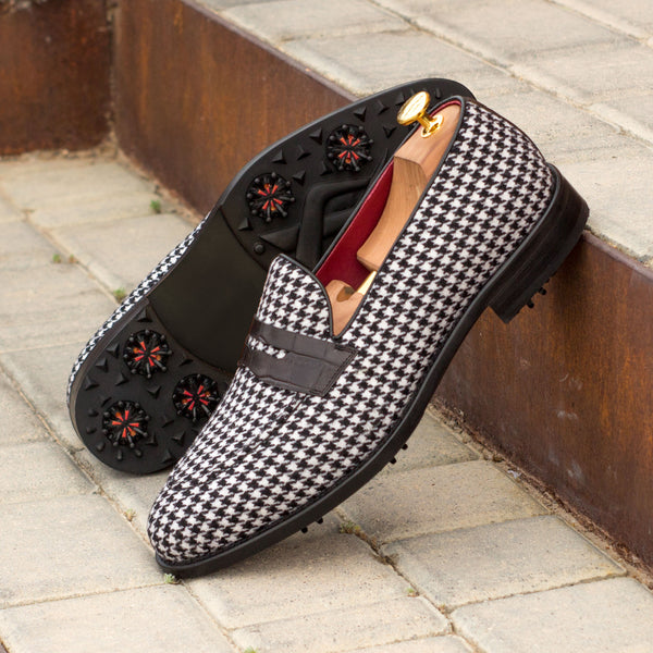 Lirienne - leather loafers golf shoes
