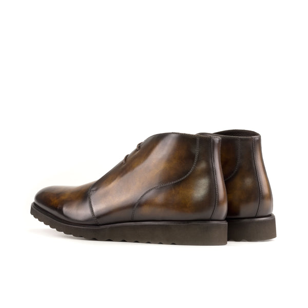 Marelia - Patina leather chukka boots