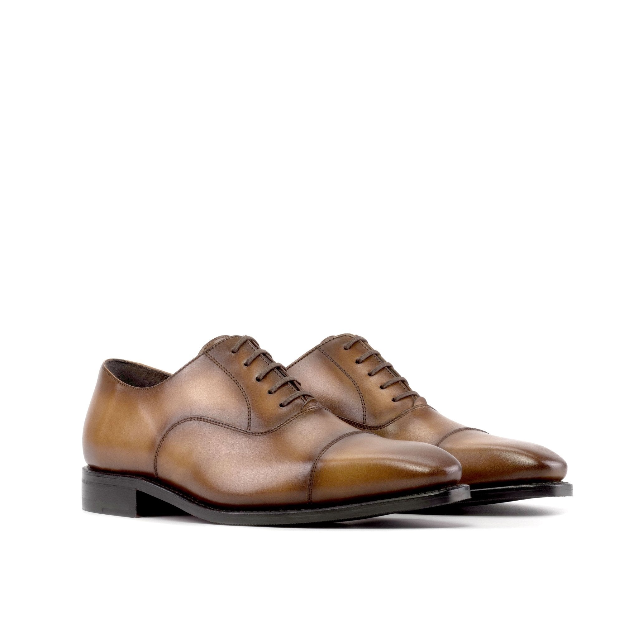 Ganza - Classic Genuine leather oxford office dress shoes for men